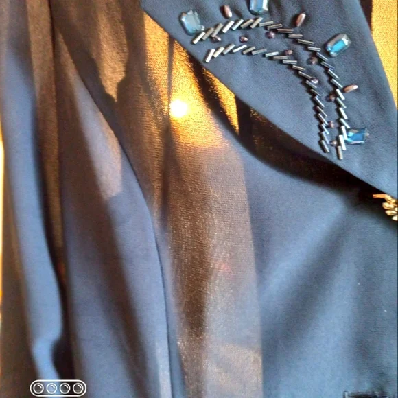 Tally Taylor Navy Blue Two-Piece Suit - Picture 14 of 16